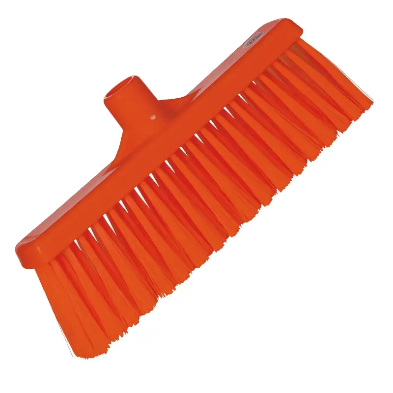 Balai Vikan 31667, droit moyen, 310 mm, orange