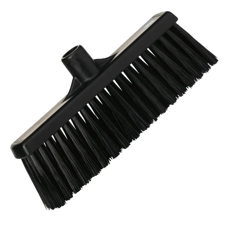 Vikan 31669 broom medium straight 310 mm black