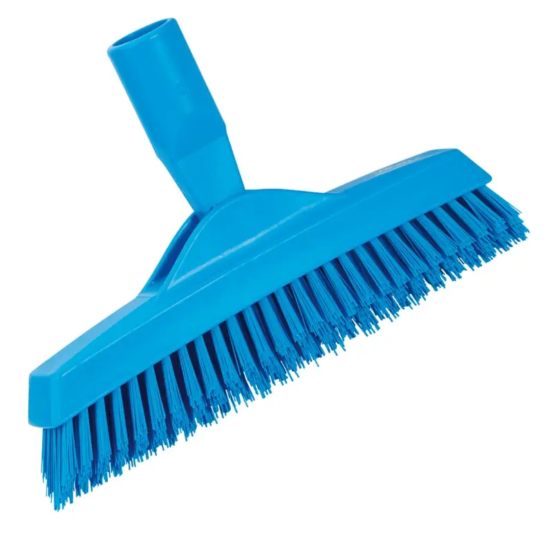 Brosse à joints Vikan 70403, manche très rigide, modèle 225 mm, bleue