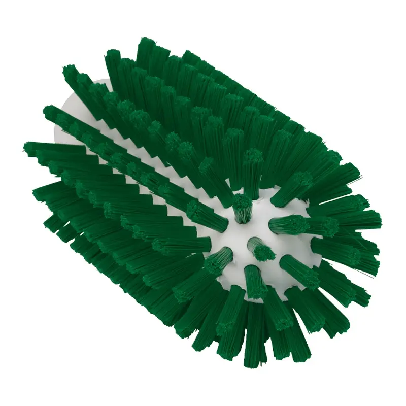 Vikan 5380632 Brosse à tuyaux à manche rigide, modèle 63 x 145 mm, verte