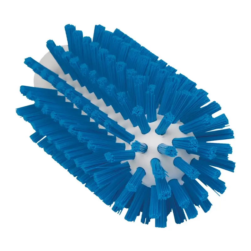 Vikan 5380633 Brosse à tuyaux à manche rigide, modèle 63 x 145 mm, bleue