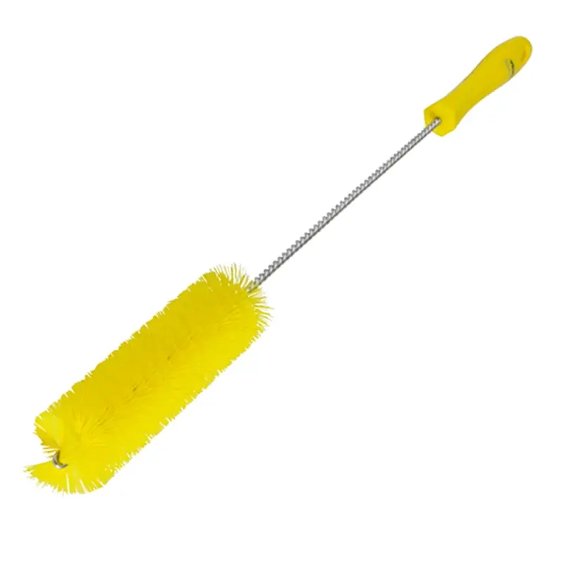 Vikan 53786 Brosse à tuyaux rigide 40 x 510 mm jaune