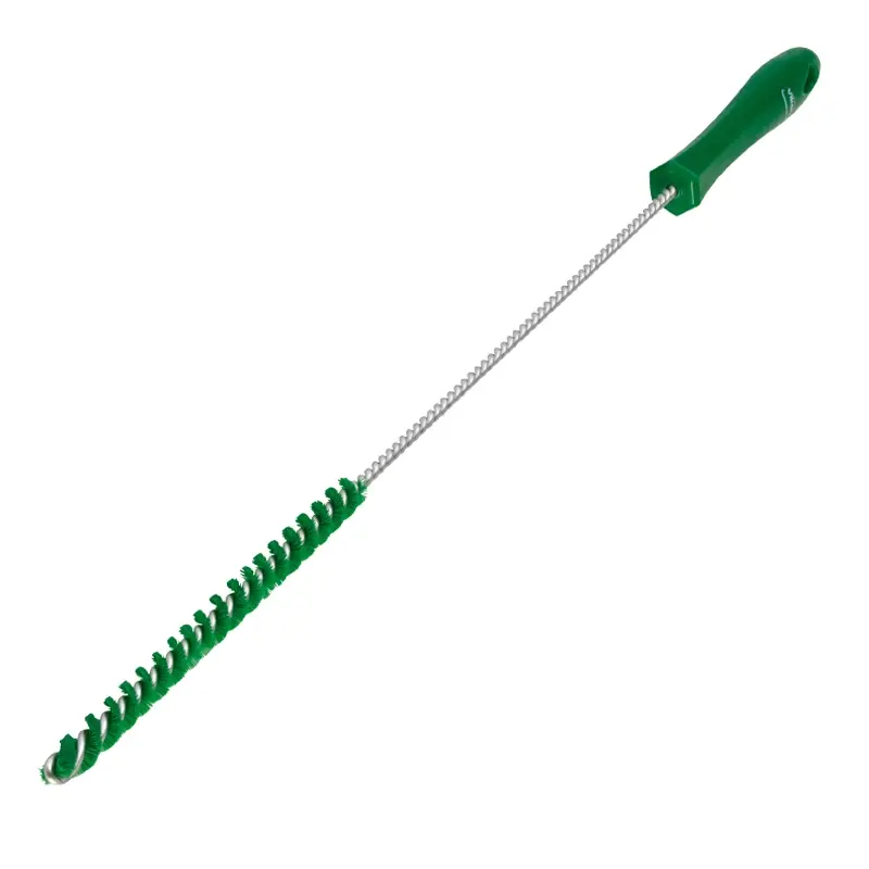 Vikan 53752 Brosse à tuyaux dure 10 x 480 mm verte