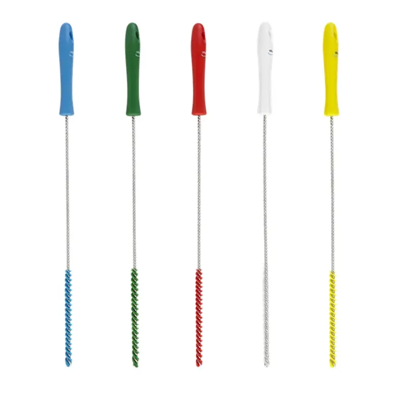 Vikan 53752 Brosse à tuyaux dure 10 x 480 mm verte