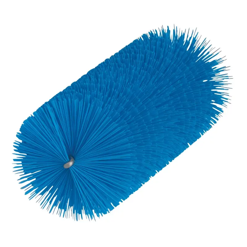 Vikan 53563 Brosse tubulaire moyenne pour câble flexible 60 x 200 mm bleue