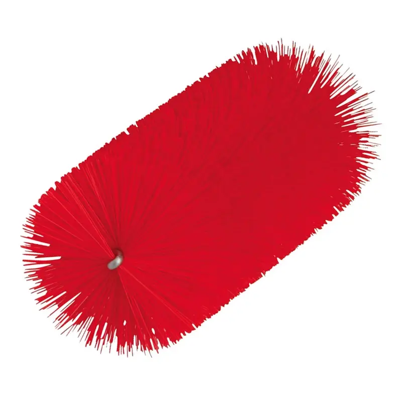 Vikan 53564 Pipe brush medium for flexible cable 60 x 200 mm red