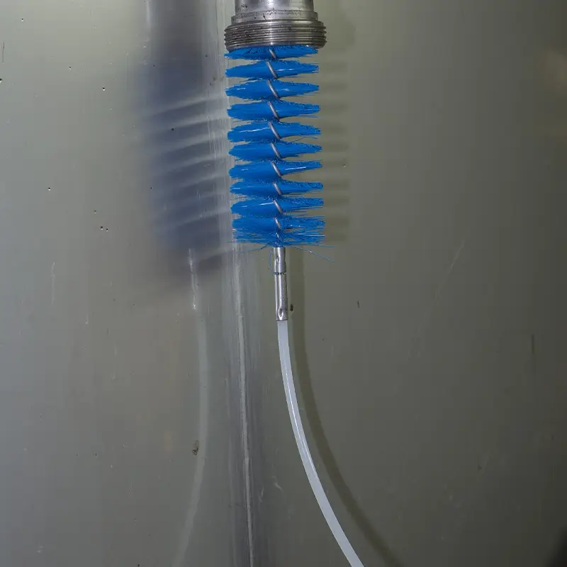 Vikan 53566 Pipe brush medium for flexible cable 60 x 200 mm yellow