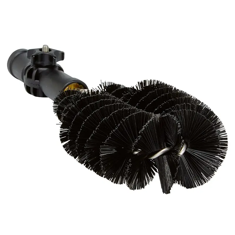 Vikan 53619 gutter brush hard handle model 55x275 mm black