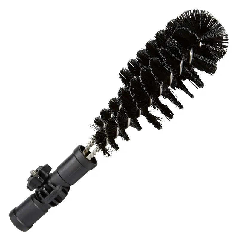 Vikan 53619 gutter brush hard handle model 55x275 mm black