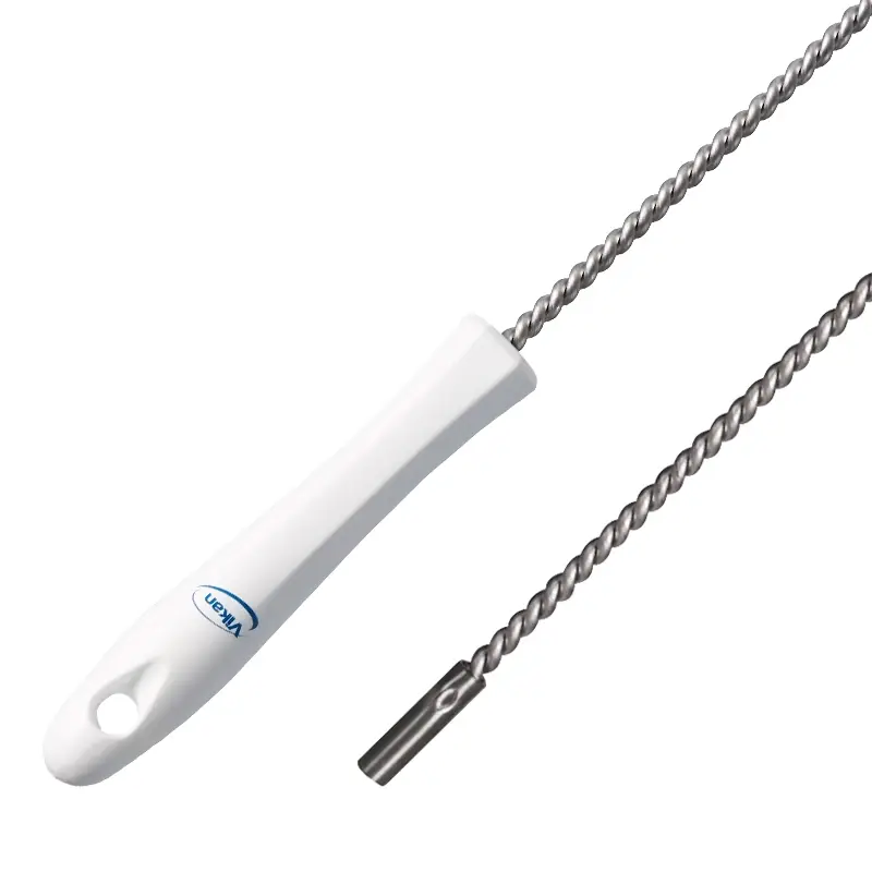 Câble traversant flexible en acier inoxydable Vikan 53515, 5 x 755 mm, blanc