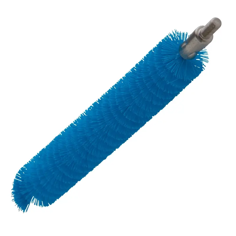 Vikan 53653 Pipe brush medium for flexible cable 20 x 200 mm blue