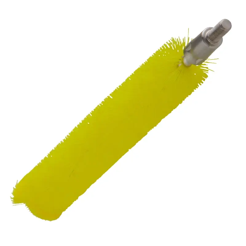 Vikan 53656 Pipe brush medium for flexible cable 20 x 200 mm yellow