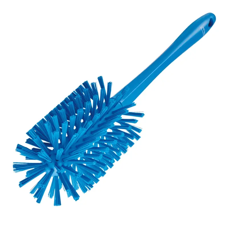 Brosse à tuyaux Vikan 5381903, dureté moyenne, 90 x 430 mm, bleue