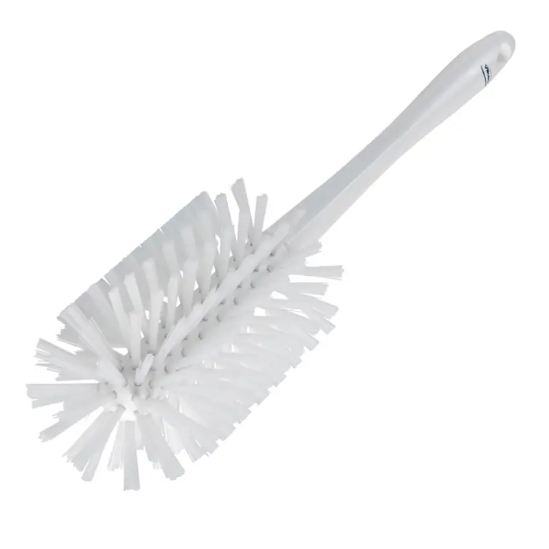Brosse à tuyaux Vikan 5381905, dureté moyenne, 90 x 430 mm, blanche