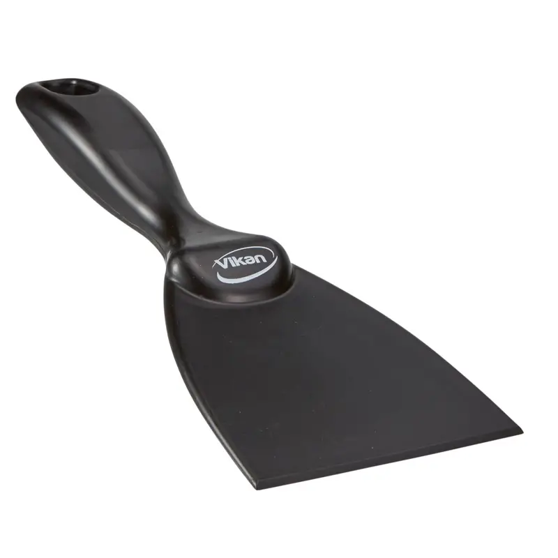 Vikan 40609 handschraper ergonomisch polypropyleen 75 mm zwart