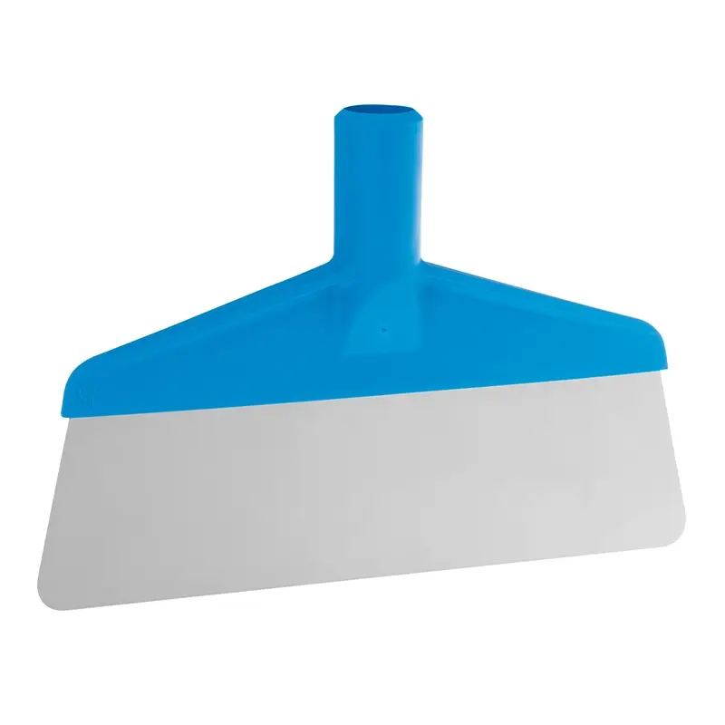 Raclette de sol flexible Vikan 29093 en acier inoxydable 260 mm bleue