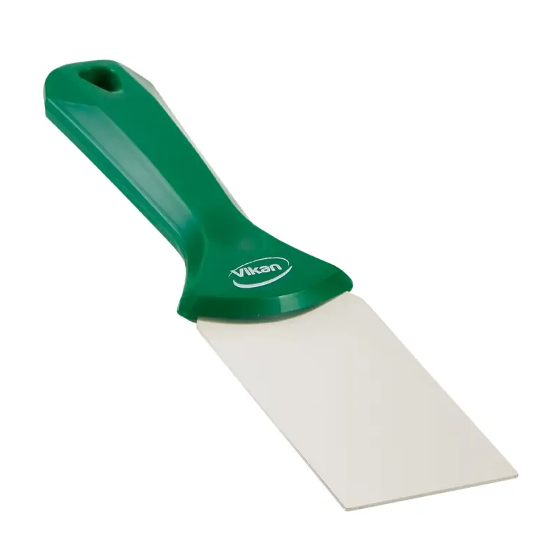 Vikan 40082 Hand Scraper Stainless Steel Blade 50 mm Green