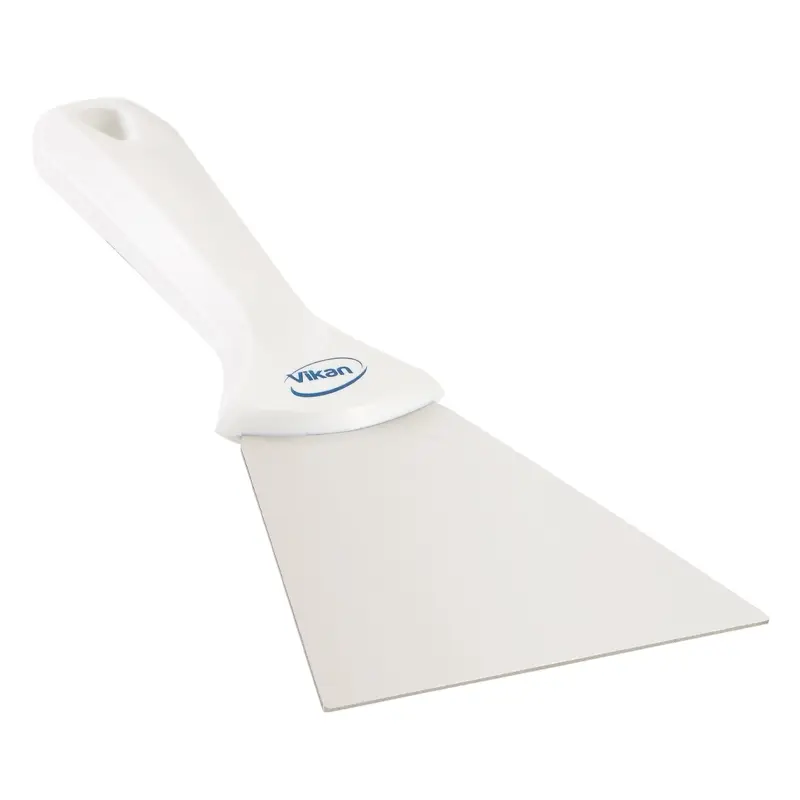 Vikan 40095 Handschraper RVS blad 100 mm wit