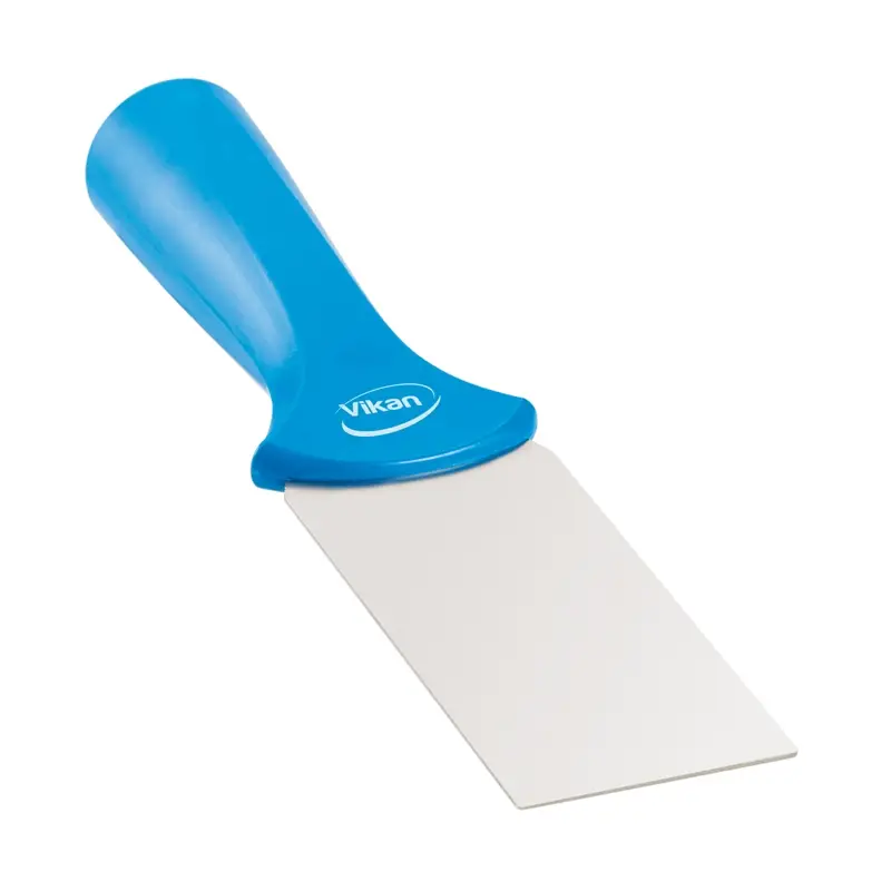 Vikan 40103 Scraper for handle mounting Stainless steel blade 50 mm blue