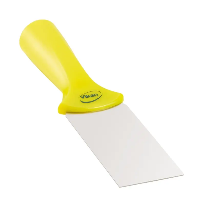 Vikan 40106 Scraper for handle mounting Stainless steel blade 50 mm yellow
