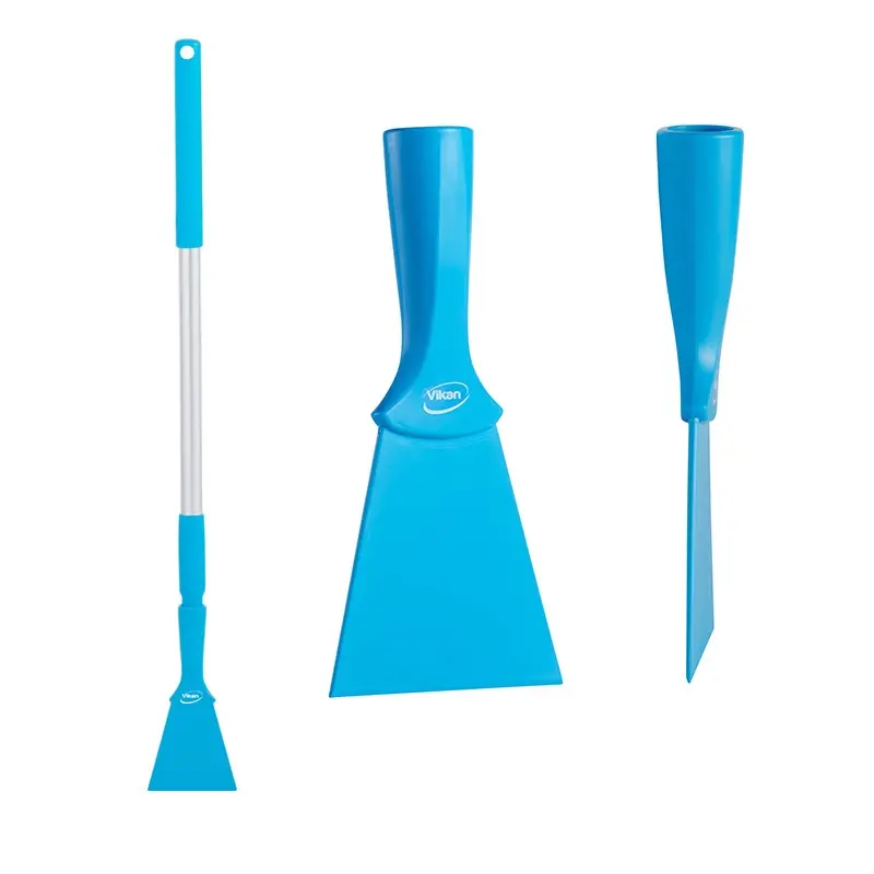 Vikan 40123 Scraper for handle mounting nylon 100 mm blue
