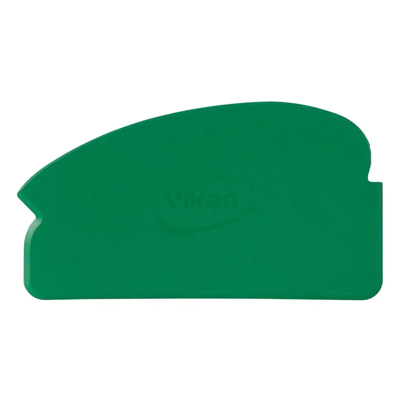 Grattoir manuel flexible Vikan 40522, détectable, en polypropylène, 165 mm, vert