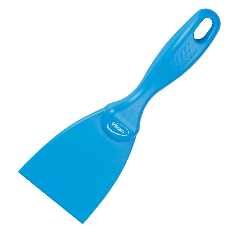 Vikan 40623 smalle handschraper detecteerbaar polypropyleen 75 mm blauw