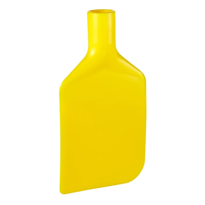 Spatule Vikan 7013 à manche flexible et lame PE 220 mm jaune