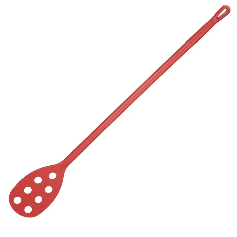 Vikan 70144 stirring spatula large detectable polypropylene 1200 mm red