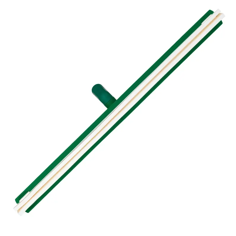 Vikan 77646 Floor squeegee flexible neck with replaceable rubber 600 mm yellow