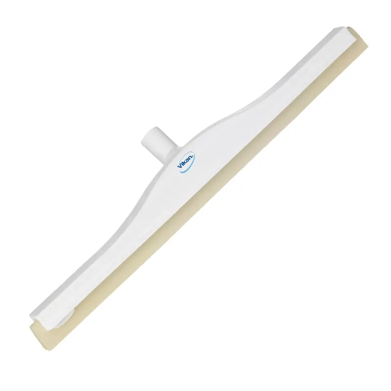 Vikan 77645 Floor squeegee flexible neck with replaceable rubber 600 mm white