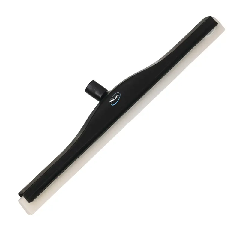 Vikan 77649 Floor squeegee flexible neck with replaceable rubber 600 mm black