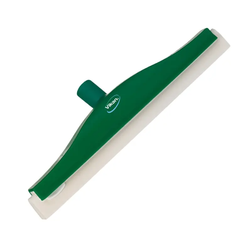 Vikan 77622 Floor squeegee flexible neck with replaceable rubber 400 mm green