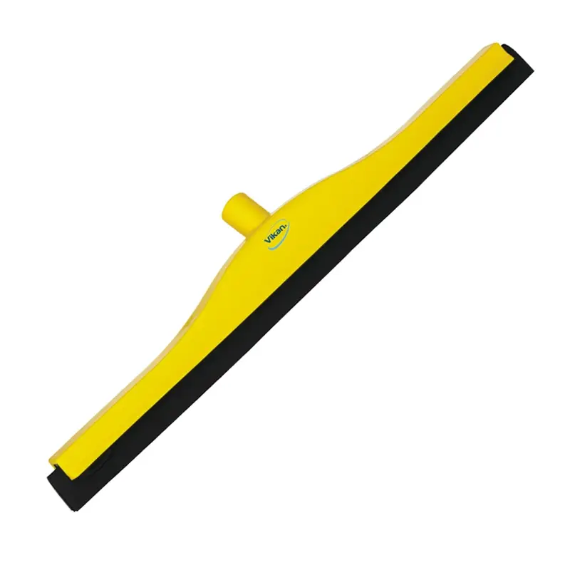 Raclette de sol Vikan 77546 avec caoutchouc remplaçable 600 mm jaune