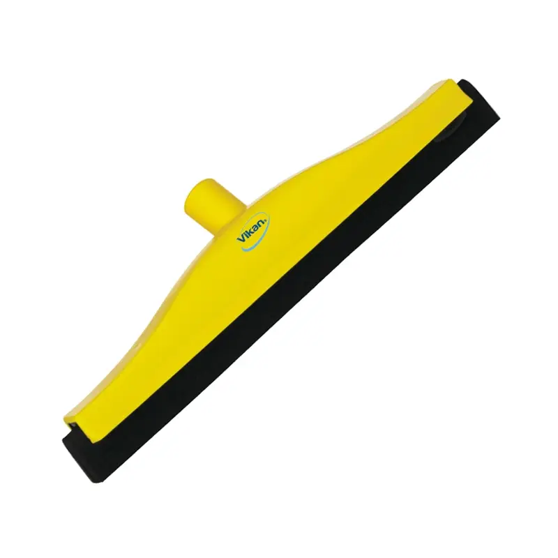 Vikan 77526 Floor squeegee with replaceable rubber 400 mm yellow