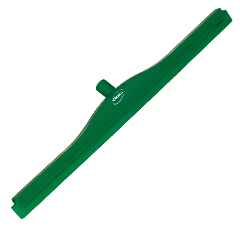 Raclette de sol Vikan 77152 avec caoutchouc remplaçable 700 mm verte