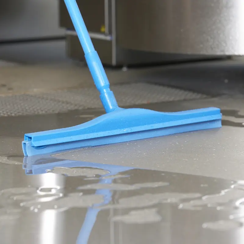 Vikan 77154 Floor squeegee with replaceable rubber 700 mm red