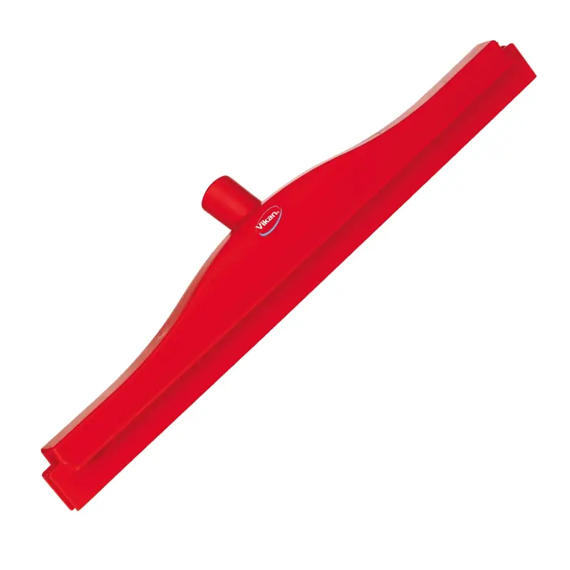 Vikan 77134 Floor squeegee with replaceable rubber 500 mm red