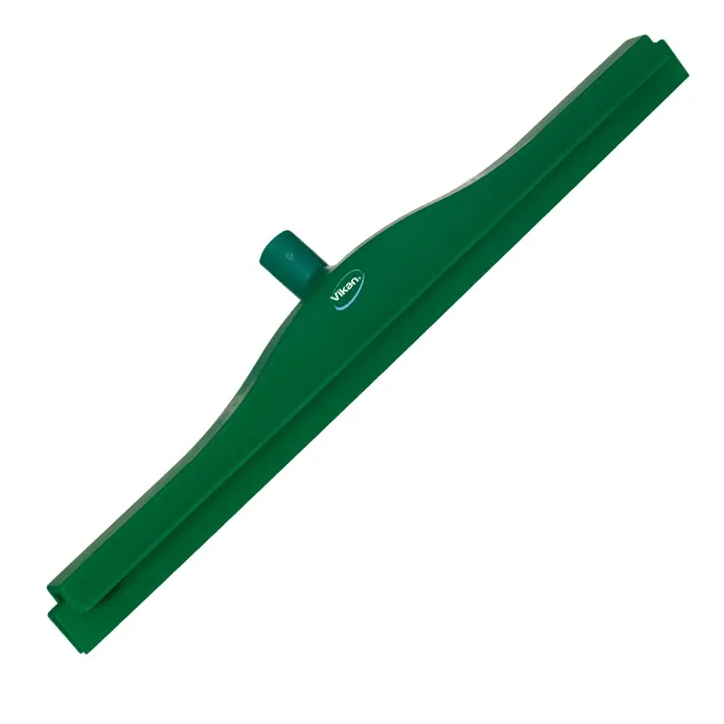 Vikan 77242 Floor squeegee flexible neck with replaceable rubber 600 mm green