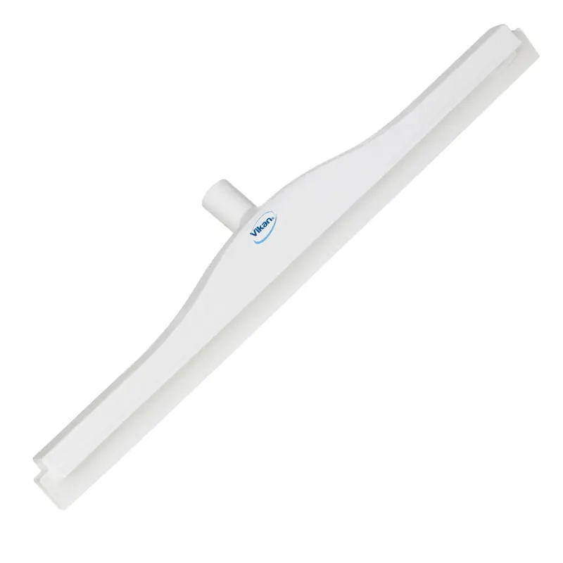 Vikan 77245 Floor squeegee flexible neck with replaceable rubber 600 mm white