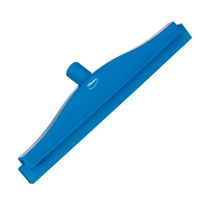 Vikan 77123 Floor squeegee with replaceable rubber 405 mm blue