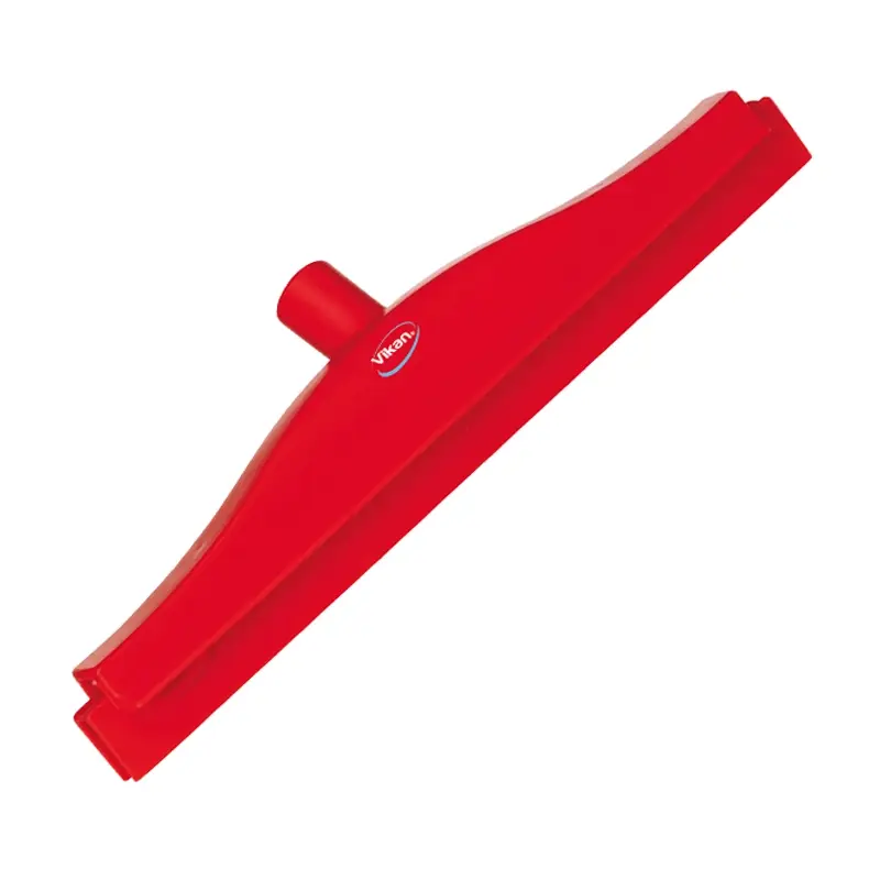 Vikan 77124 Floor squeegee with replaceable rubber 405 mm red