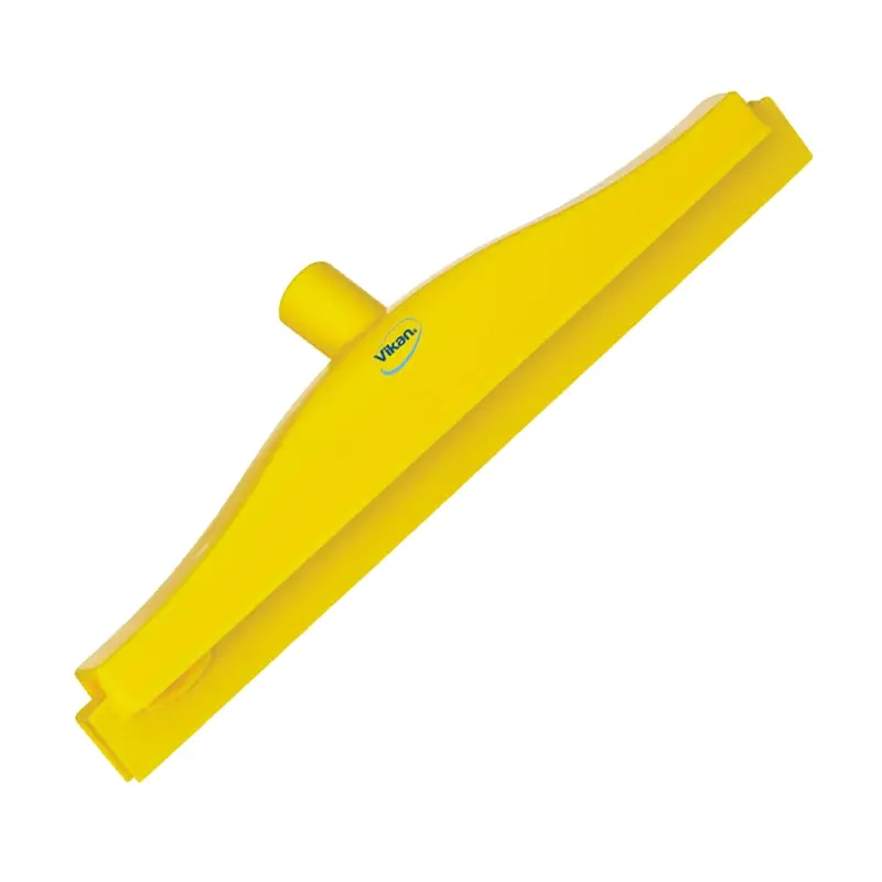 Vikan 77126 Floor squeegee with replaceable rubber 405 mm yellow