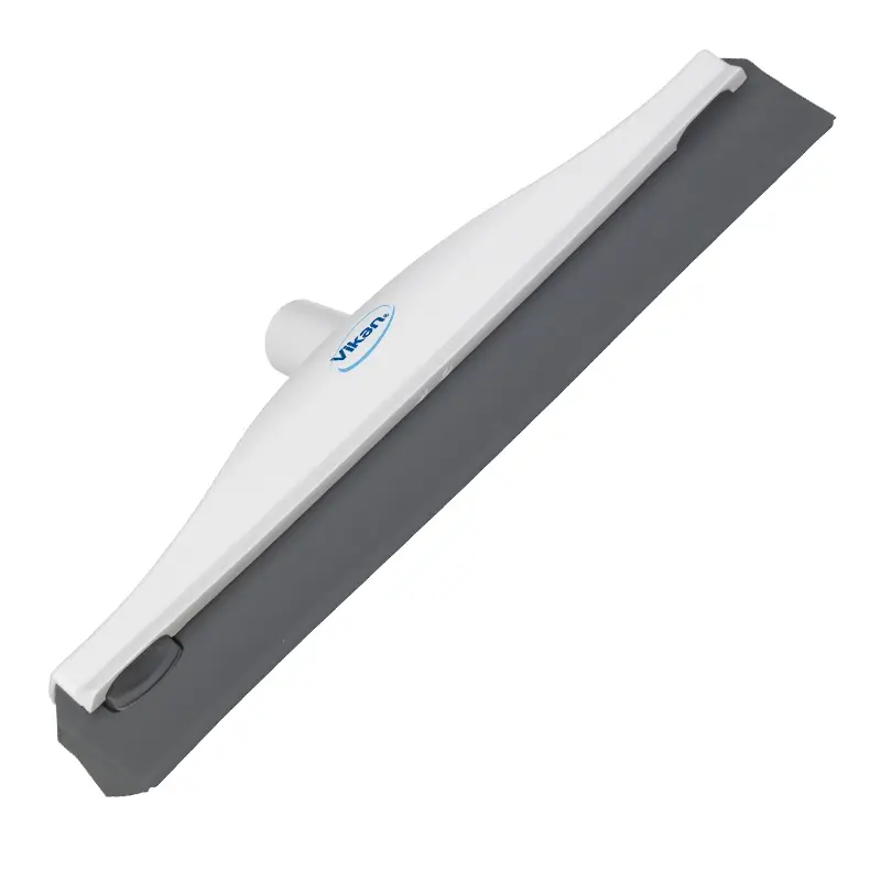 Raclette de condenseur Vikan 77165 avec évacuation d'eau 400 mm blanche