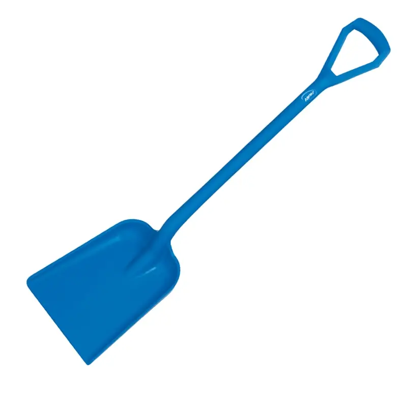 Vikan 56253 schop D-grip 1040 mm blauw
