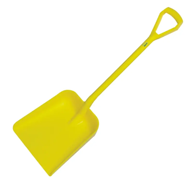 Vikan 56236 schop D-grip groot blad 1035 mm geel
