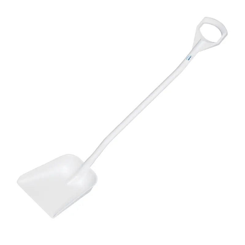 Vikan 56115 schop D-grip ergonomisch 1280 mm wit