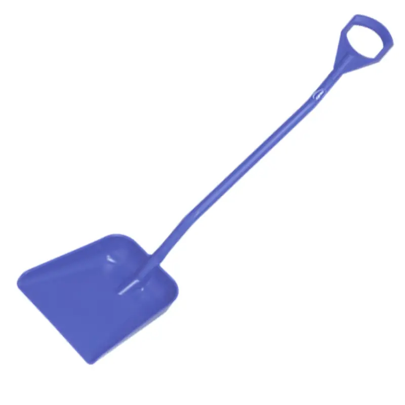 Vikan 56018 Ergonomic shovel large blade 1310 mm purple