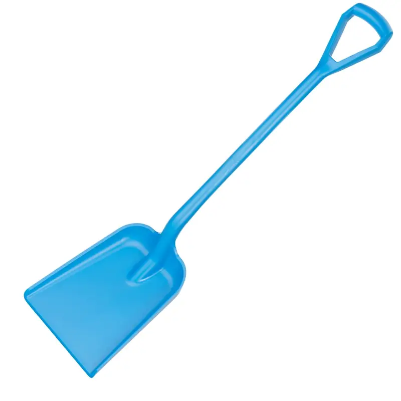 Vikan 56263 shovel detectable D-grip polypropylene 1040 mm blue