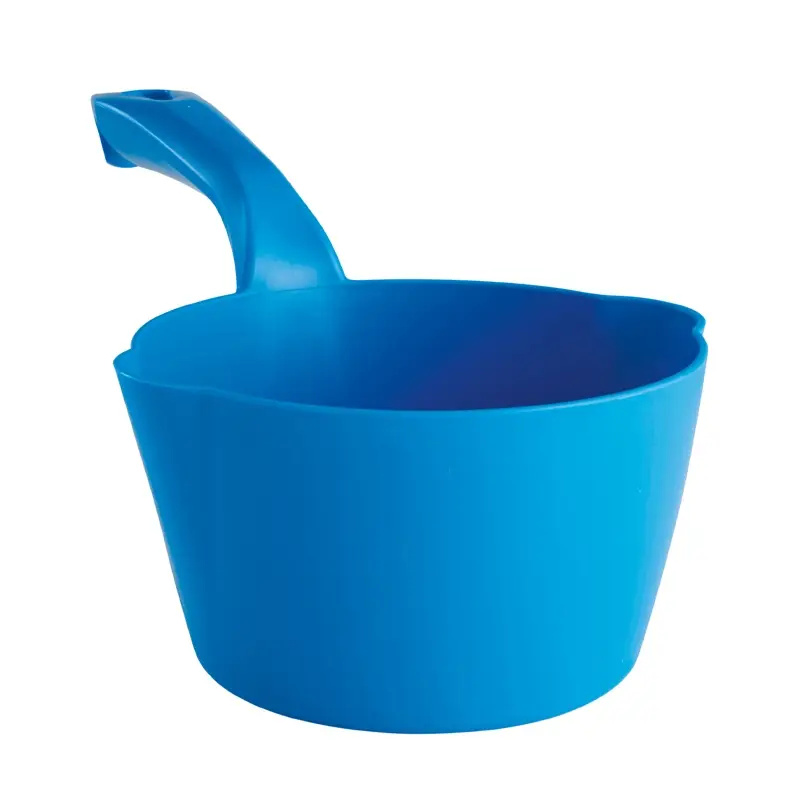 Vikan 56813 Round hand scoop 1 liter blue